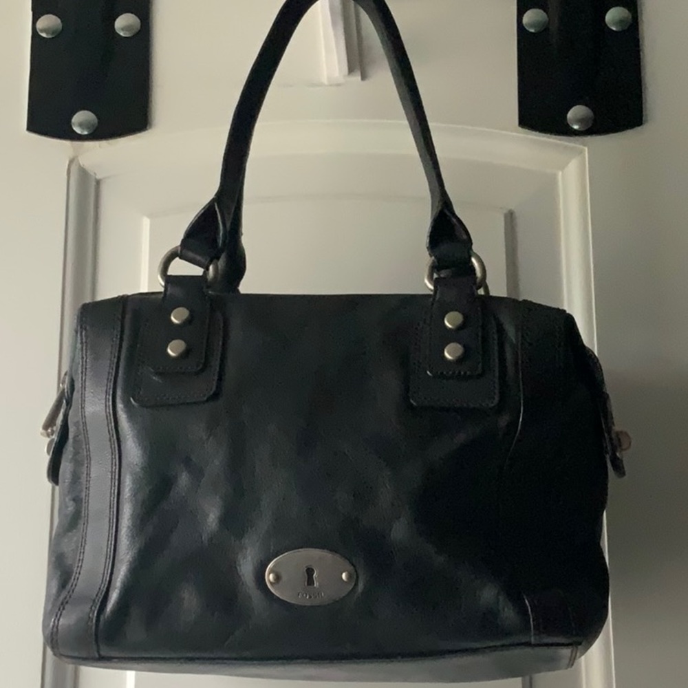 Fossil Black Handbag